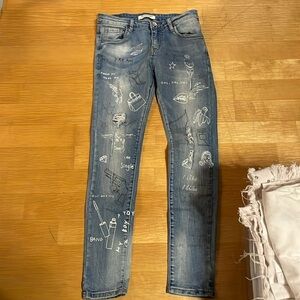 Lexxury Jeans with artwork